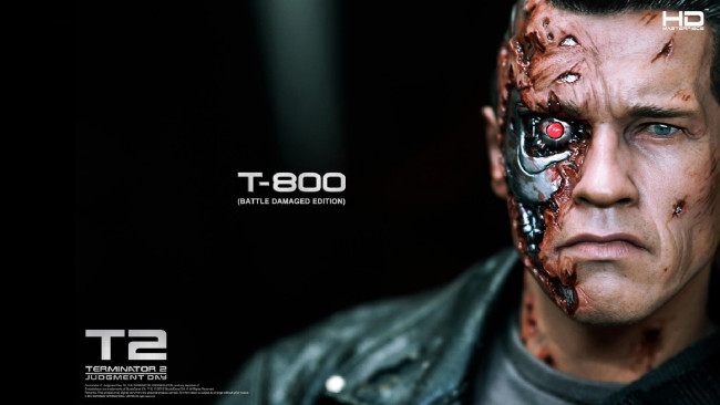 Обои картинки фото кино фильмы, terminator 2, терминатор, глаз