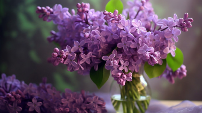 Обои картинки фото 3д графика, цветы , flowers, цветы, сирень, весна