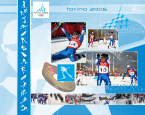 Картинка олимпиада 2006 лыжные гонки спорт лыжный