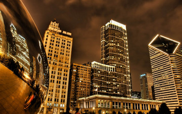 Картинка города Чикаго сша