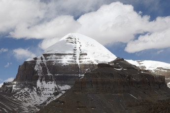 Картинка тибет +кайлас природа горы паломничество кайлас вершина вид снег гора