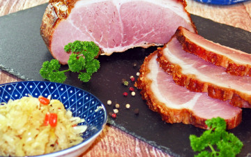 Картинка еда мясные+блюда буженина свинина