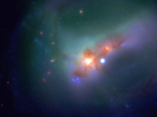 Картинка eso202 g23 космос галактики туманности