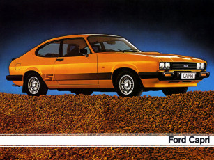 обоя ford, capri, автомобили