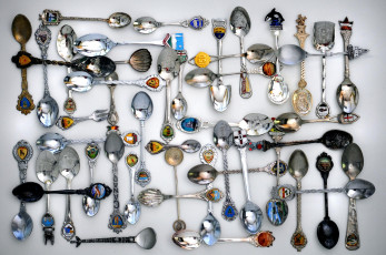 Картинка разное посуда столовые приборы кухонная утварь ложки