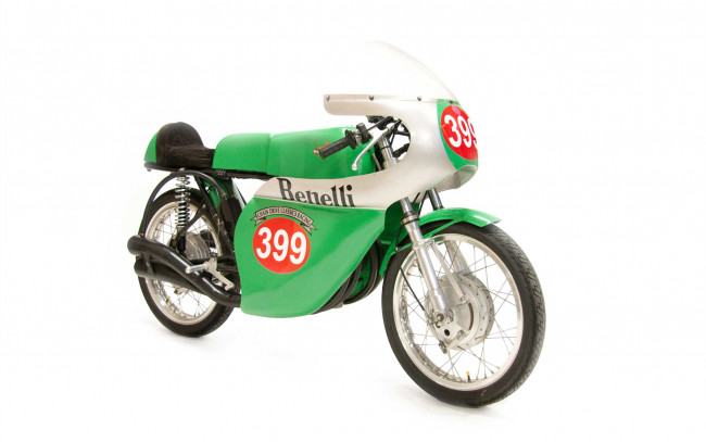 Обои картинки фото мотоциклы, benelli, white, green