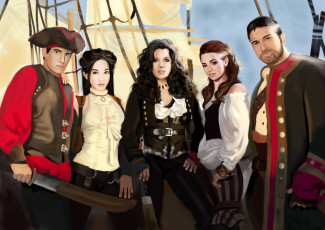 Картинка рисованное кино пираты