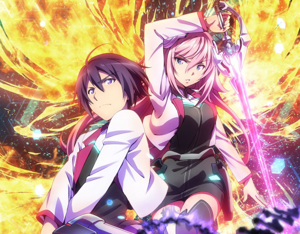 Обои картинки фото аниме, gakusen toshi asterisk, пара