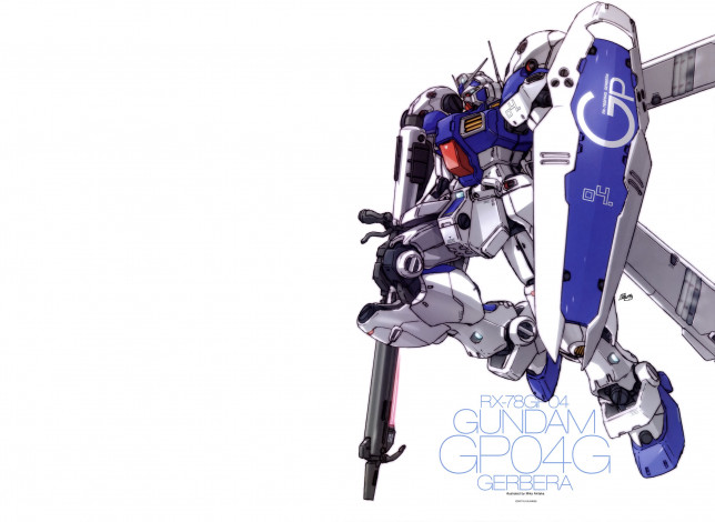 Обои картинки фото аниме, mobile suit gundam, робот