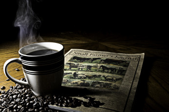 Картинка еда кофе +кофейные+зёрна чашка напиток