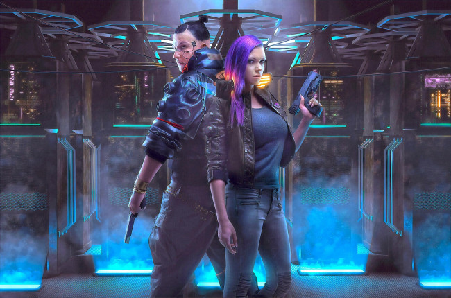 Обои картинки фото видео игры, cyberpunk 2077, cyberpunk, 2077, киберпанк, octokuro