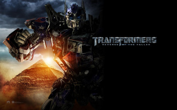 обоя кино фильмы, transformers 2,  revenge of the fallen, трансформер, робот, пирамида