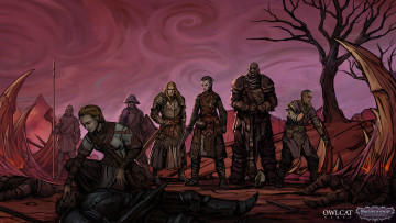 Картинка видео+игры pathfinder +wrath+of+the+righteous персонажи трупы