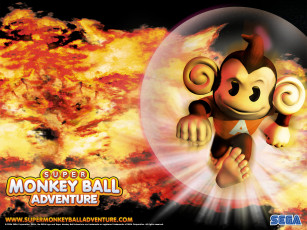 Картинка видео игры super monkey ball adventure