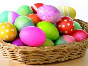 Картинка праздничные пасха цвета яйца