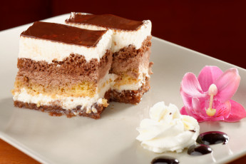 Картинка еда пирожные +кексы +печенье пирожное шоколад цветы