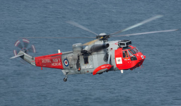 Картинка sea+king+hu5 авиация вертолёты охрана береговая вертолёт ькеан