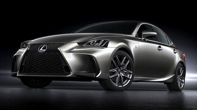 Обои картинки фото lexus is 2017, автомобили, lexus, 2017, is, металлик