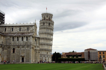 Картинка города пиза+ италия башня падающая