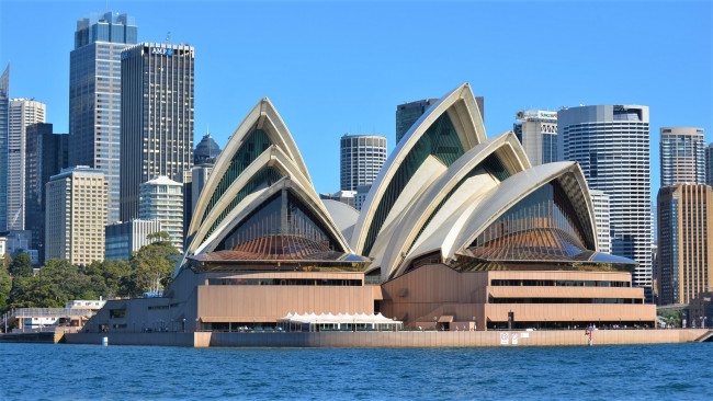 Обои картинки фото города, сидней , австралия, sydney, opera, house