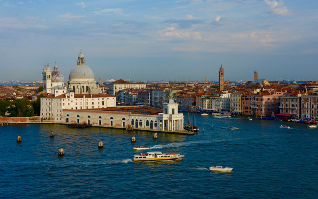 Обои картинки фото grand canal, города, венеция , италия, grand, canal