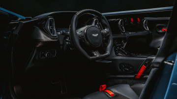 Картинка aston+martin+v12+speedster автомобили интерьеры салон черный