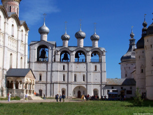 Картинка ростов кремль колокольня 1682 1688 города православные церкви монастыри