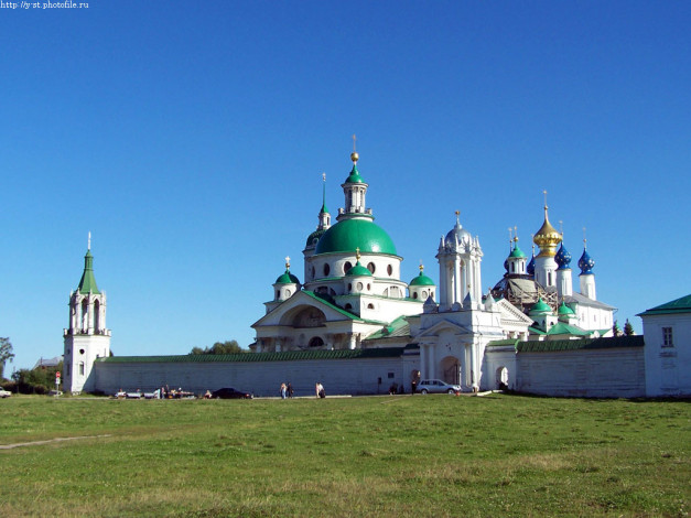 Обои картинки фото ростов, спасо, Яровлевский, монастырь, города, православные, церкви, монастыри