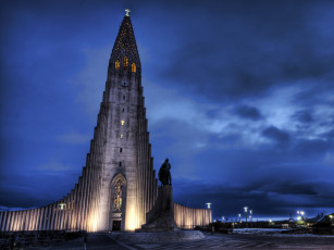 Картинка города рейкьявик исландия