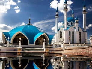 обоя казанский, кремль, мечеть, кул, шариф, города, мечети, медресе