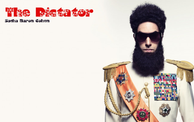 Обои картинки фото the, dictator, кино, фильмы, очки, диктатор