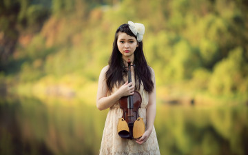 Картинка музыка -+другое скрипка девушка