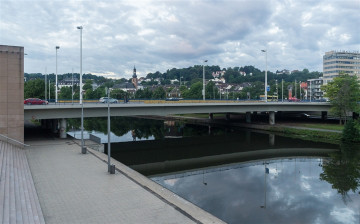 Картинка города -+мосты вода река город мост