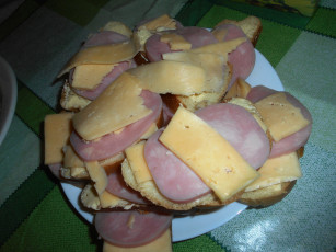 Картинка еда бутерброды +гамбургеры +канапе сыр колбаса хлеб