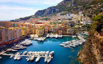 Картинка города монте-карло+ монако гавань