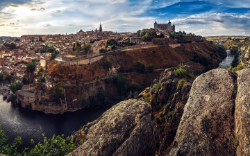 Картинка города толедо+ испания панорама