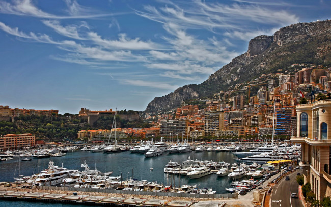 Обои картинки фото города, монте-карло , монако, гавань