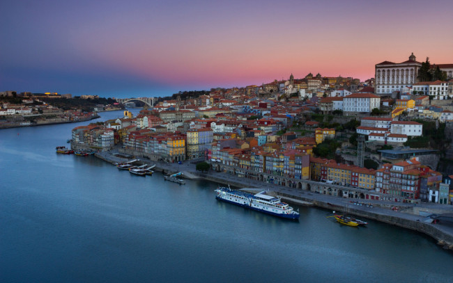 Обои картинки фото города, порту , португалия, река