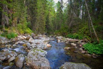 Картинка жигалан+северный+урал природа реки озера жигалан северный урал россия лес река камни