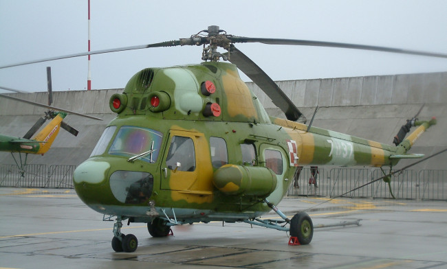 Обои картинки фото ми-2, авиация, вертолёты, советский, многоцелевой, вертолет, окб, миля