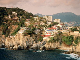 обоя города, пейзажи, acapulco