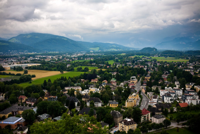 Обои картинки фото города, панорамы, salzburg, германия