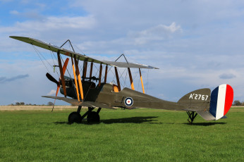 Картинка авиация лёгкие+одномоторные+самолёты первой мировой войны в период английский royal aircraft factory самолёт-разведчик применявшийся