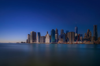 Картинка manhattan города нью-йорк+ сша высотки