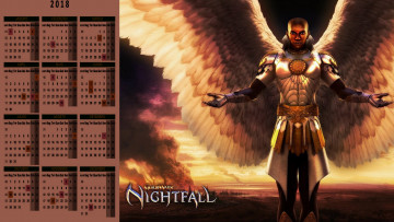 Картинка календари видеоигры человек крылья мужчина