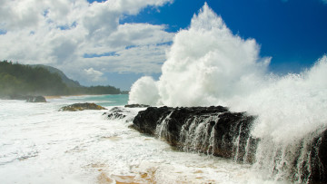 Картинка природа стихия камни волны