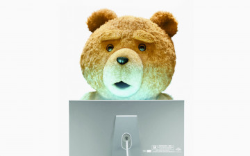 Картинка третий лишний 2012 кино фильмы ted белый фон ноутбук медведь