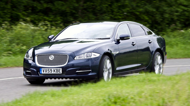 Обои картинки фото jaguar, xj, автомобили, land, rover, ltd, великобритания