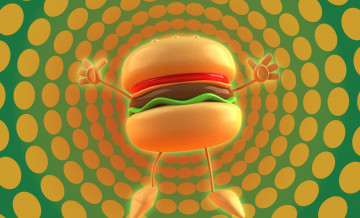 Картинка векторная+графика еда бутерброд