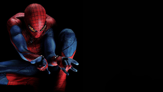 Обои картинки фото кино фильмы, the amazing spider-man, костюм, герой, спайдермен, Человек-паук